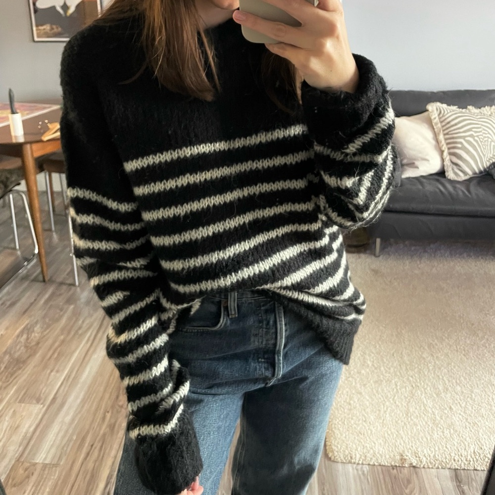ZARA Striped Sweater